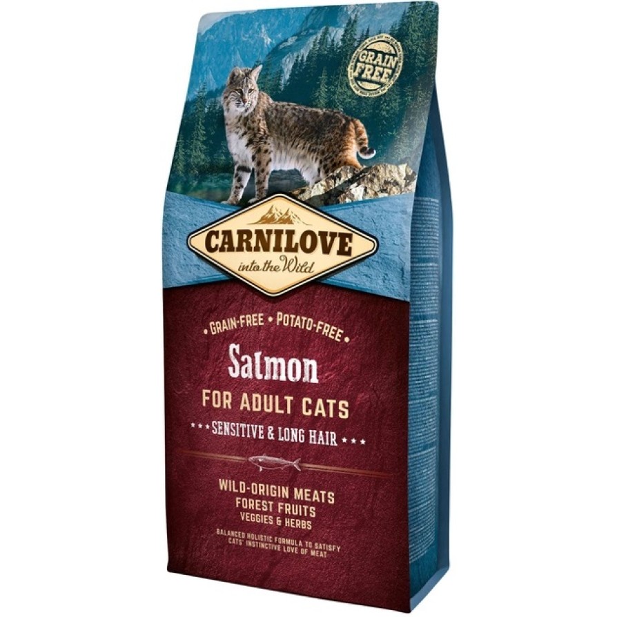 CARNILOVE CAT ADULT Salmon-Sensit.6kg CARNILOVE
