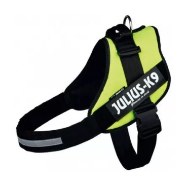 JULIUS K9 IDC-Powerharness®, size MINI MINI NEON GREEN *προς Κ*