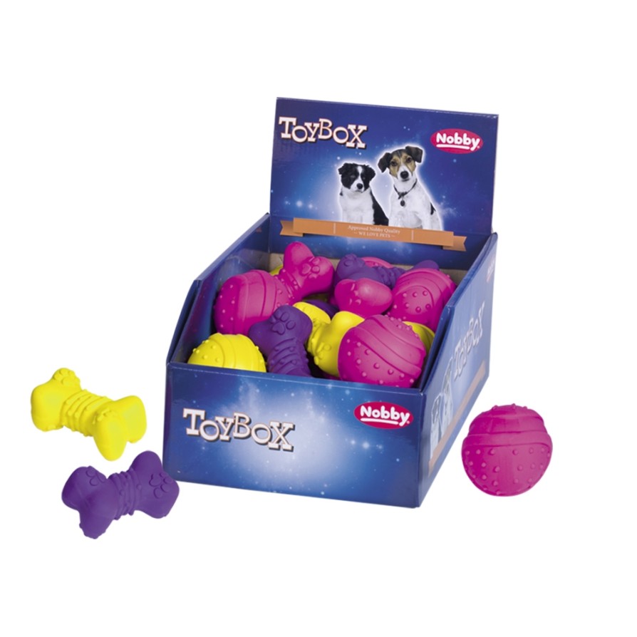 NOBBY-DISPLAY LATEX TOYS x 24 NOBBY