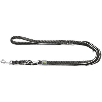HUNTER ADJUSTABLE LEASH HILO 25/200 MESH ANTHACITE