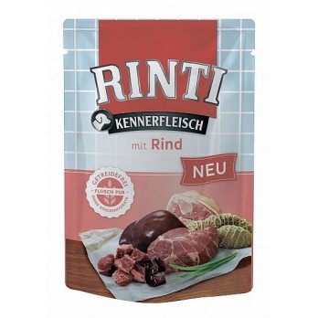 RINTI KENNERFLEISCH POUCH ΒΟΔΙΝΟ GRAIN FREE 400GR