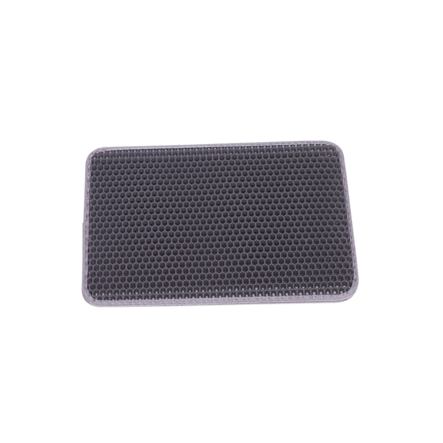 NOBBY ΧΑΛΑΚΙ ΤΟΥΑΛΕΤΑΣ SIEVE MAT ΓΚΡΙ 30X45CM NOBBY