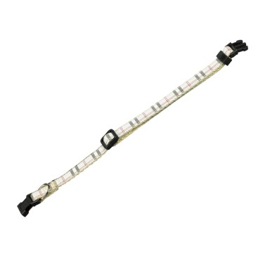 NOBBY ΠΕΡΙΛΑΙΜΙΟ TARTAN BEIGE L:13-20cm, W:10mm