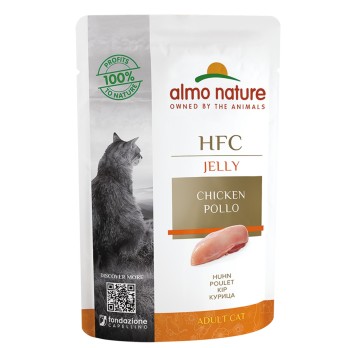 ALMO NATURE σε Ζελέ με Κοτόπουλο 55gr