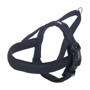 NOBBY ΝΟΡΒΗΓΙΚΟ ΕΠΙΣΤΗΘΙΟ MESH PRENO BLACK L:38-50cm+36cm, W:20/25mm