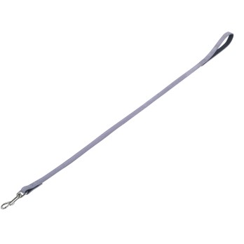 NOBBY Ιταλικό Σουέτ Λουρί VELOURS Grey (μελιτζανί) L:100cm, W:18mm