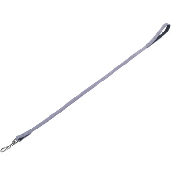 NOBBY Ιταλικό Σουέτ Λουρί VELOURS Grey (μελιτζανί) L:100cm, W:18mm