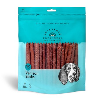 CELEBRATE VENISON STICKS 360gr