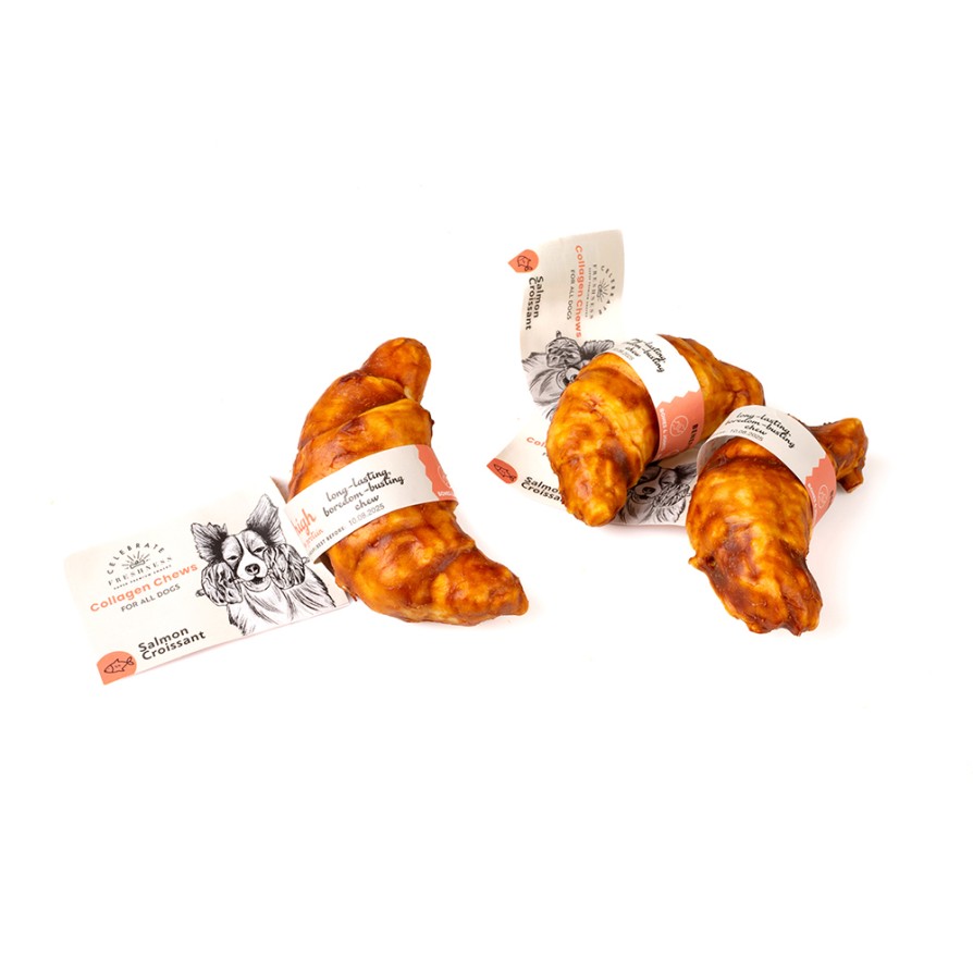 CELEBRATE COLLAGEN SALMON CROISSANT 1pcs 9cm CELEBRATE FRESHNESS