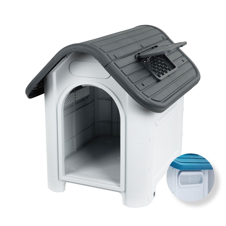 GLEE DOG HOUSE OLYMPUS GREY L75 x W59.2 x H66cm GLEE