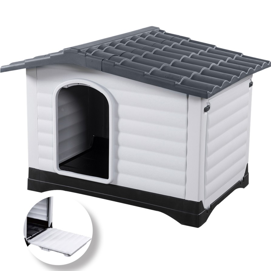 GLEE DOG HOUSE OLYMPUS GREY L87 x W72 x H77.5cm GLEE