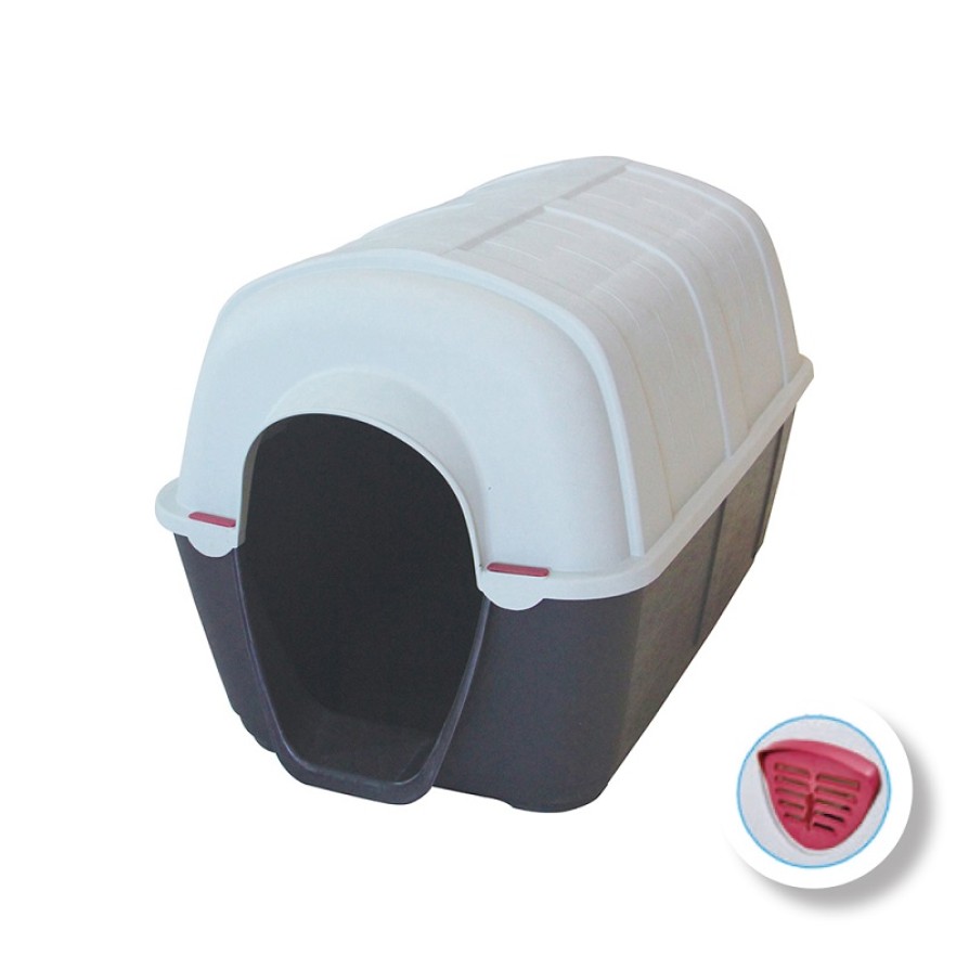 GLEE DOG HOUSE OLYMPUS BLACK ΠΛΑΣΤΙΚΑ