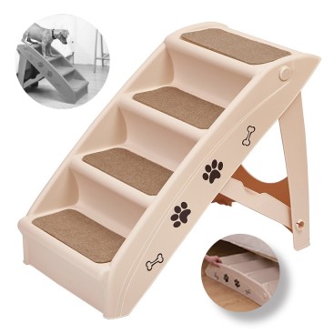 GLEE PET STAIR ARION BEIGE L62 x W40 x H49.5cm