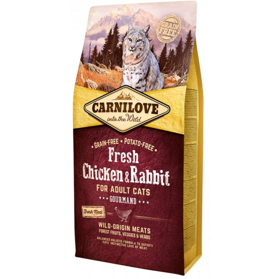 CARNILOVE CAT FRESH ADULT CHICK-GOURM 6kg CARNILOVE