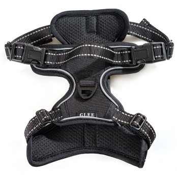 Glee Σαμαράκι Ιμάντα τύπου Saddle No pull Black S 20mmx40‐55cm *προς Κ*