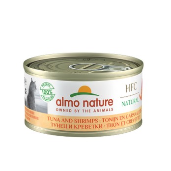 ALMO NATURE Natural με Τόνο & Γαρίδες 70gr
