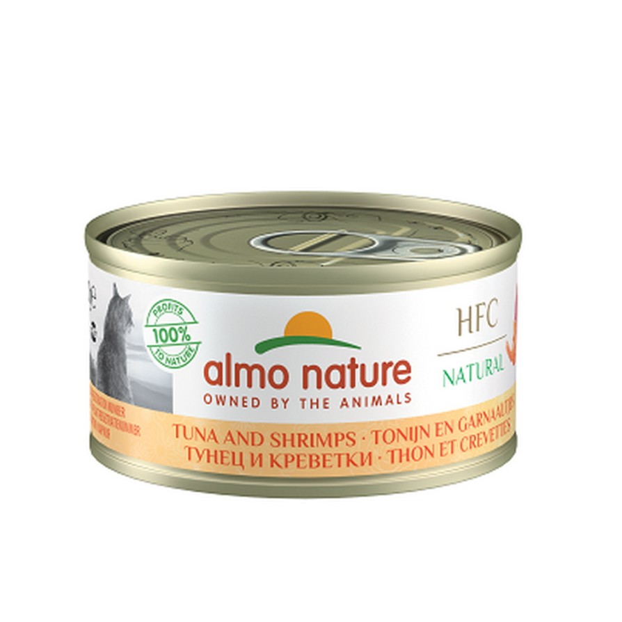 CUL NATURAL-Tuna & Shrimps, 70g ALMO NATURE