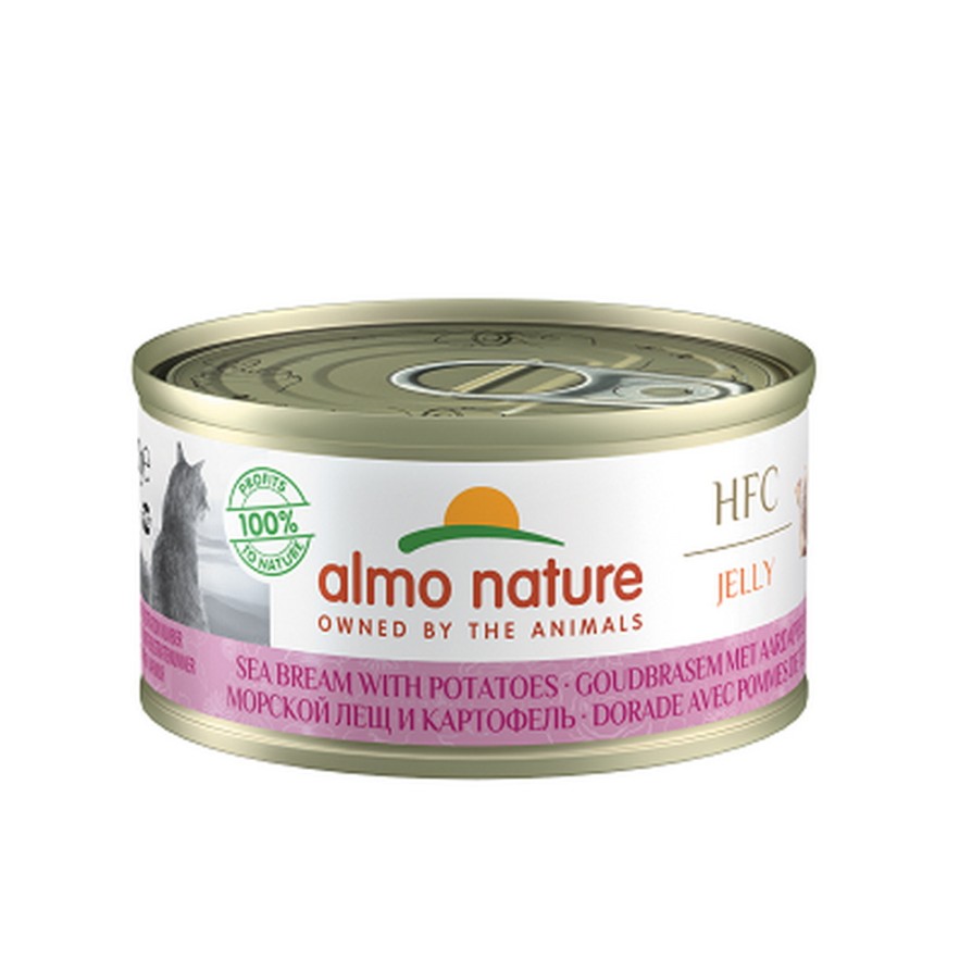 LIGHT-Sea bream, Potatoes, 70g ΦΑΓΚΡΙ με Πατάτες ALMO NATURE