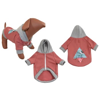 WOOF ΖΑΚΕΤΑ ΣΑΠΙΟ ΜΗΛΟ/ΓΚΡΙ L