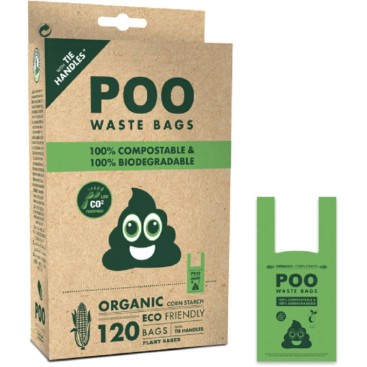 M-PETS ΣΑΚΟΥΛΕΣ ΥΓΙΕΙΝΗΣ ΒΙΟΔΙΑΣΠΩΜΕΝΕΣ (120 bags) *προς Κ*