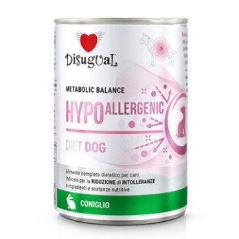 DISUGUAL DOG Metabolic Balance HYPOALLERGENIC με Κουνέλι 400gr