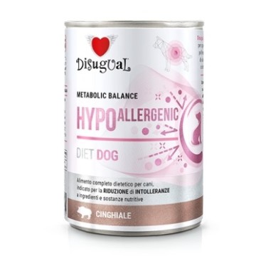 DISUGUAL DOG Metabolic Balance HYPOALLERGENIC με Αγριόχοιρος 400gr