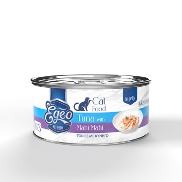 EGEO CAT ADULT ΤΟΝΟΣ ΜΕ ΚΥΝΗΓΟ ΣΕ ΖΕΛΕ 85gr