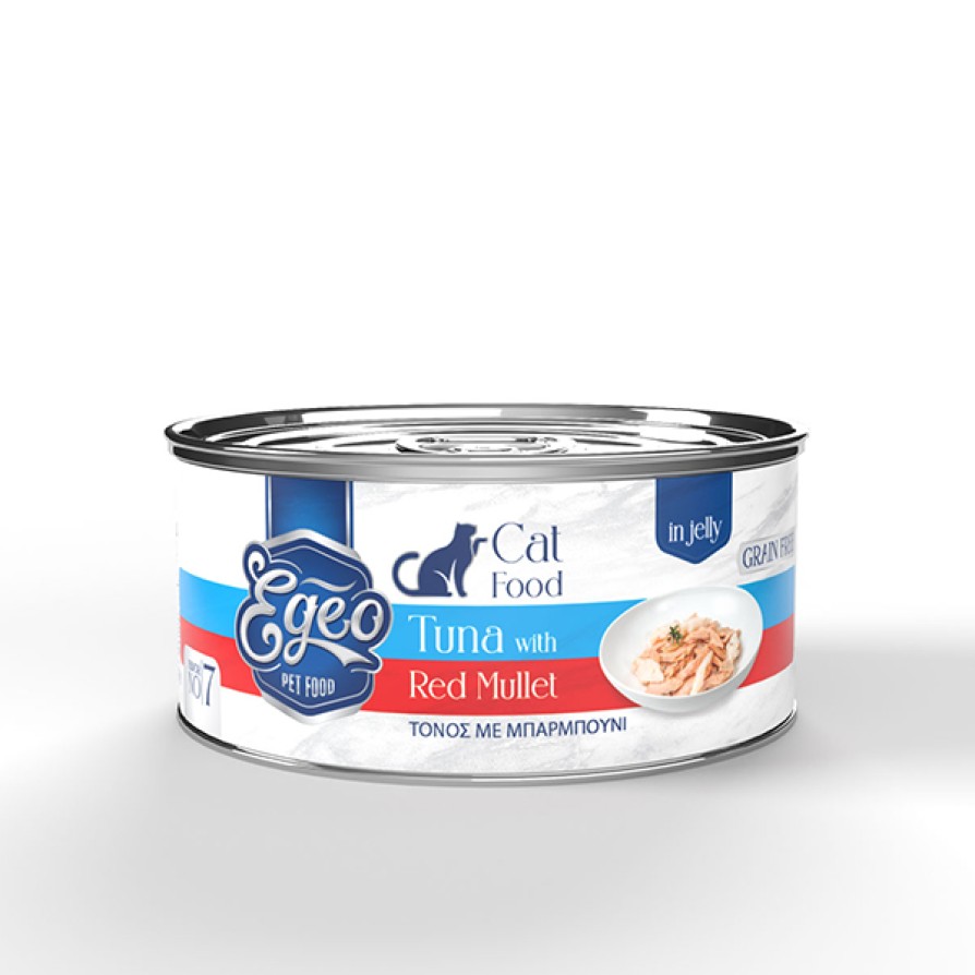 EGEO CAT ADULT ΤΟΝΟΣ ΜΕ ΜΠΑΡΜΠΟΥΝΙ ΣΕ ΖΕΛΕ 85gr EGEO CAT 