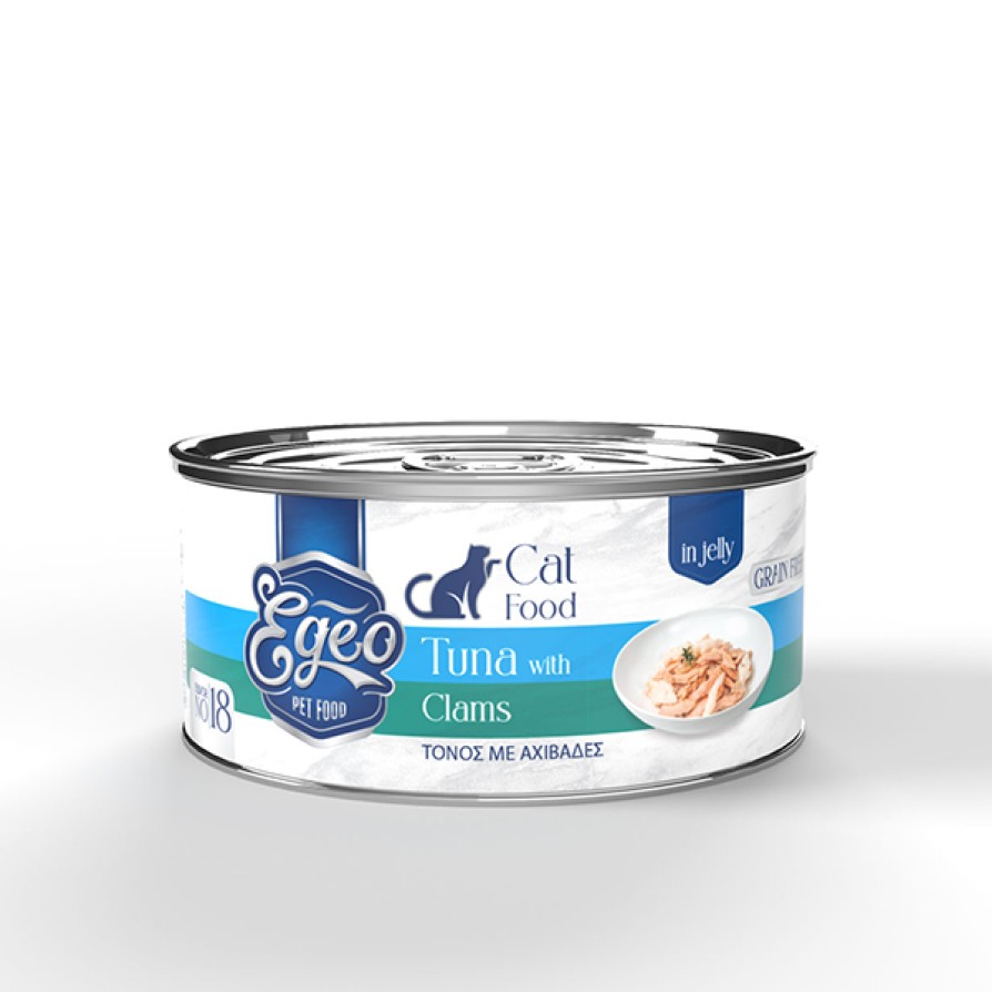EGEO CAT ADULT ΤΟΝΟΣ ΜΕ ΑΧΙΒΑΔΕΣ ΣΕ ΖΕΛΕ 85gr EGEO CAT 