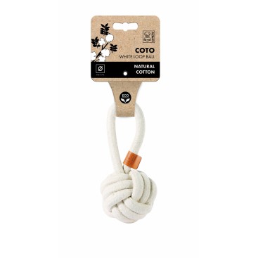 COTO White Loop Ball 6.5cm