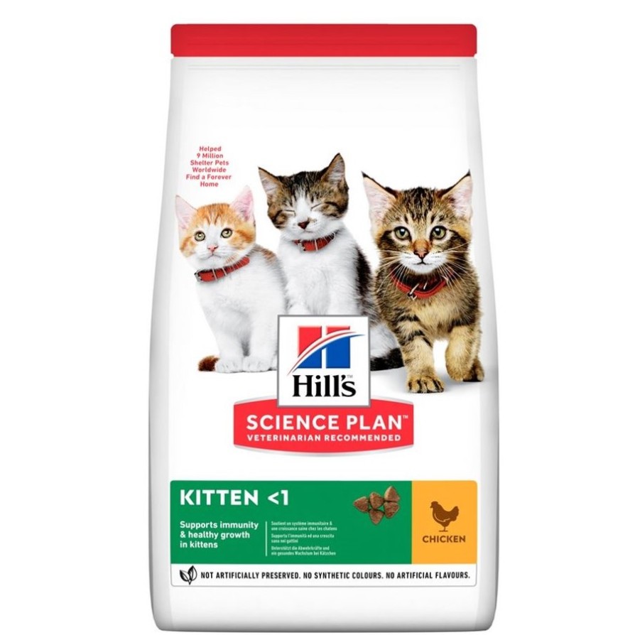HILL'S FELINE KITTEN CHICKEN 1.2+300GR ΔΩΡΟ HILL S