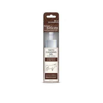 TROPICLEAN ENTICERS Teeth Cleaning Gel Smoked Beef 59ml