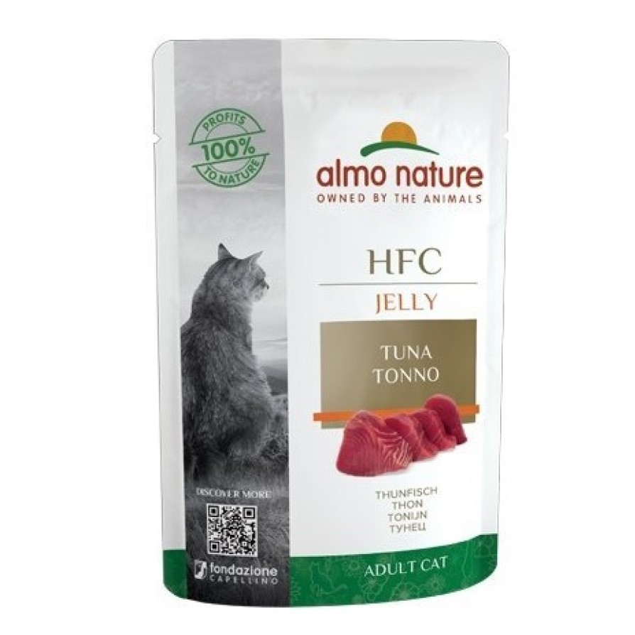 CUL JELLY-w Tuna, 55g με ΤΟΝΟ ALMO NATURE