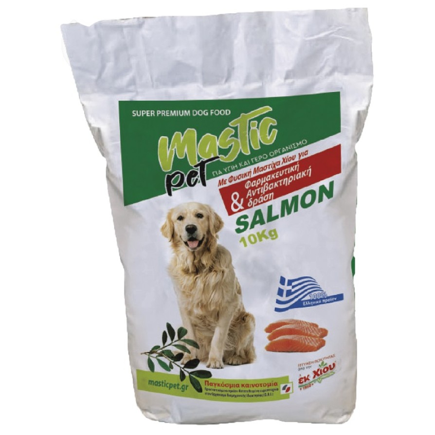 MASTIC PET SUPER PREMIUM DOG FOOD SENSITIVE SALMON 10KG MASTIC PET