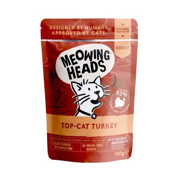 MEOWING WET TOP CAT TURKEY 100gr