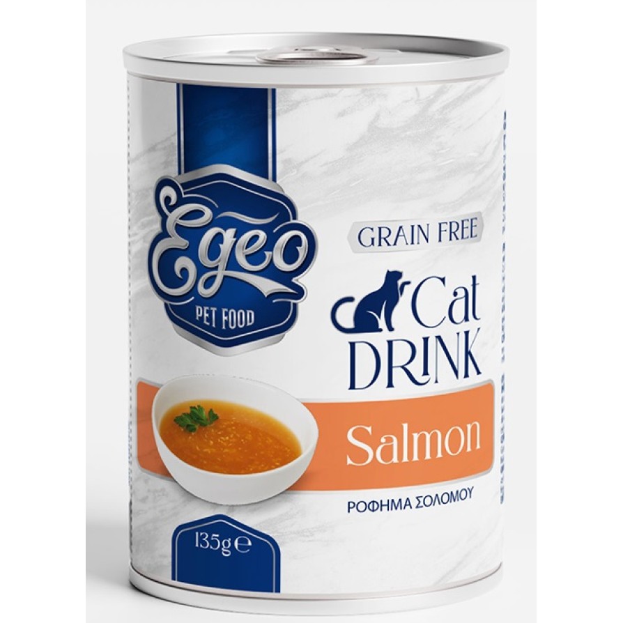 EGEO CAT DRINK ΣΟΛΟΜΟΣ 135gr EGEO CAT 