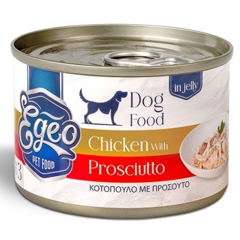 EGEO DOG ADULT ΚΟΤΟΠΟΥΛΟ ΜΕ ΠΡΟΣΟΥΤΟ ΣΕ ΖΕΛΕ 160gr