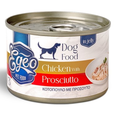 EGEO DOG ADULT ΚΟΤΟΠΟΥΛΟ ΜΕ ΠΡΟΣΟΥΤΟ ΣΕ ΖΕΛΕ 160gr