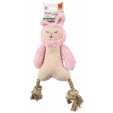 FO Παιχνίδι Σκύλου Rope leg plush rabbit *προς Κ*