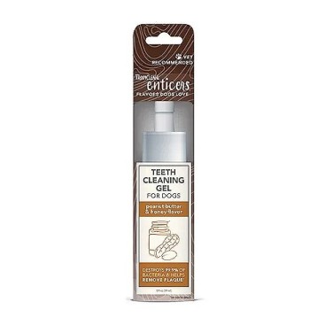 TROPICLEAN ENTICERS Teeth Cleaning Gel Peanut Butter & Honey 59ml