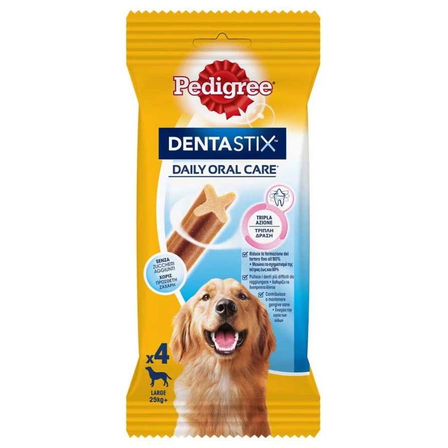 DENTASTIX LRG x4_154g 1+1 FREE PEDIGREE