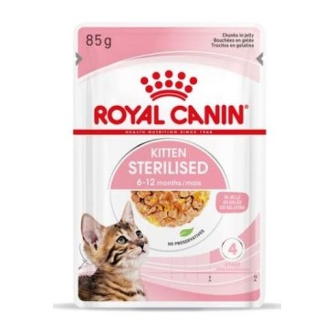 ROYAL CANIN FHN KITTEN STERILISED JELLY 85GR