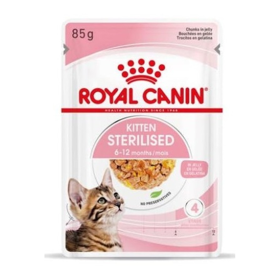ROYAL CANIN FHN KITTEN STERIL JEL 12X85G ROYAL CANIN