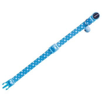 CAT COLLAR "CIRCLE BLUE"