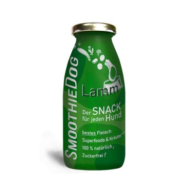SMOOTHIEDOG LAMM ΑΠΑΧΟ ΑΡΝΙ, ΛΑΧΑΝΙΚΑ, ΥΠΕΡΤΡΟΦΕΣ & ΒΟΤΑΝΑ GRAIN FREE 250ML