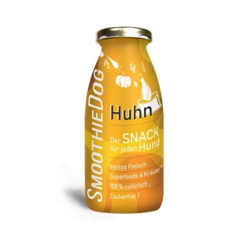 SMOOTHIEDOG HUHN ΑΠΑΧΟ ΚΟΤΟΠΟΥΛΟ, ΛΑΧΑΝΙΚΑ , ΥΠΕΡΤΡΟΦΕΣ & ΒΟΤΑΝΑ GRAIN FREE 250ML