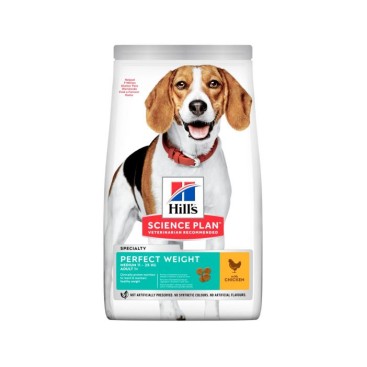 HILL&rsquo;S SP CANINE Perfect Weight Medium Κοτόπουλο 2KG