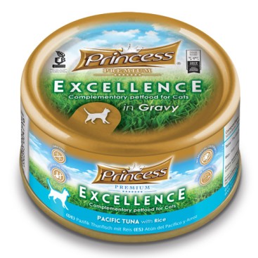 PRINCESS EXCELLENCE με Τόνο Ατλαντικού & Ρύζι 70gr