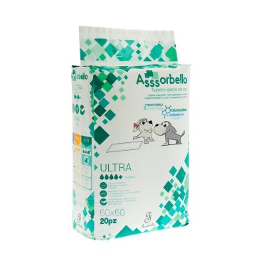 ULTRA PADS CHLORHEXIDINE/ANTIBACT 60X60 20Ppcs
