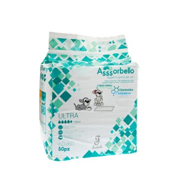 ULTRA PADS CHLORHEXIDINE/ANTIBACT 60X60 50Ppcs